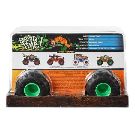 Автомобиль Hot Wheels Monster Tracks Сплаттер Тайм