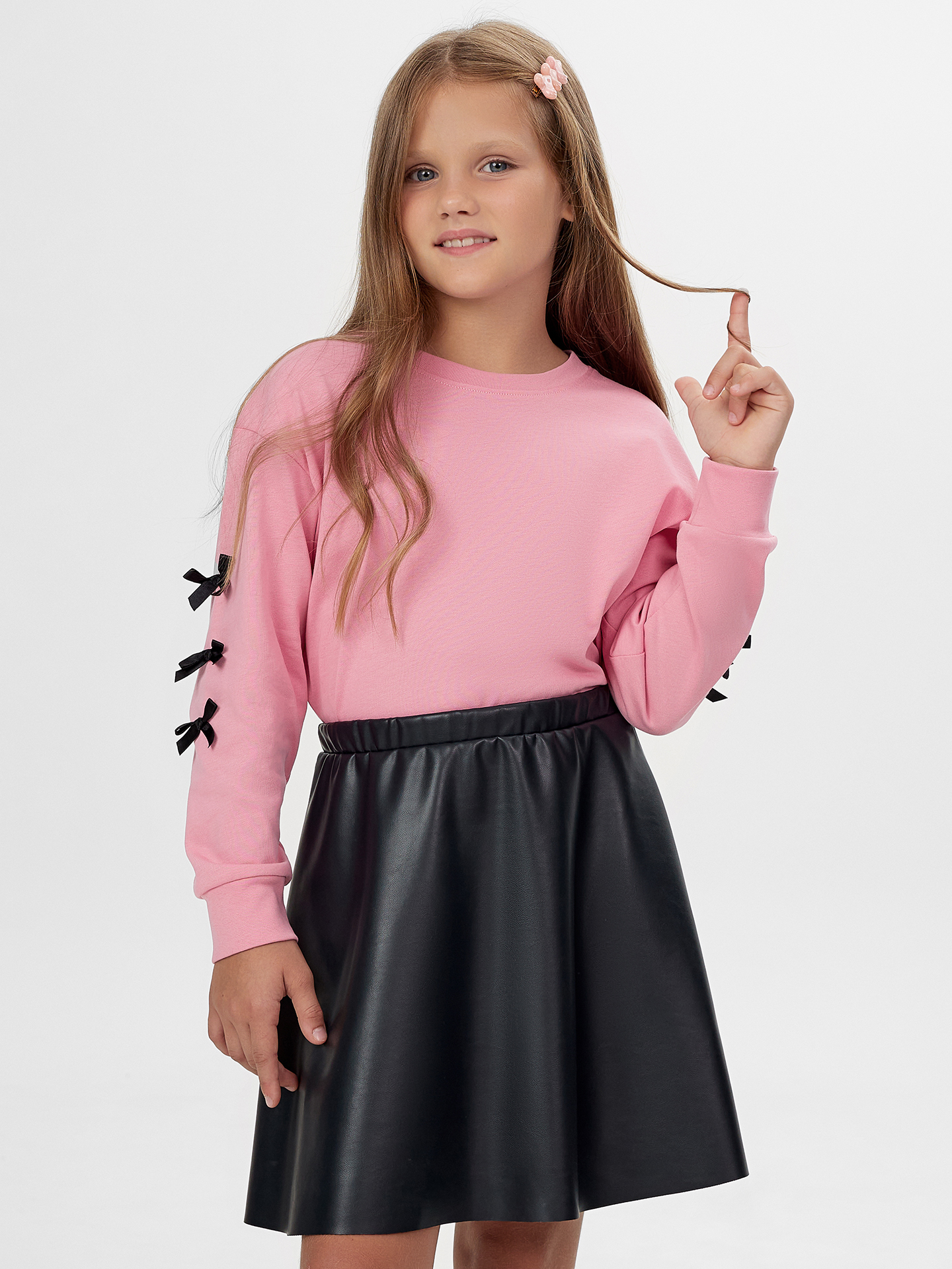 Лонгслив Mark Formelle (Марк Формэль) 127908/1/розовый - фото 2