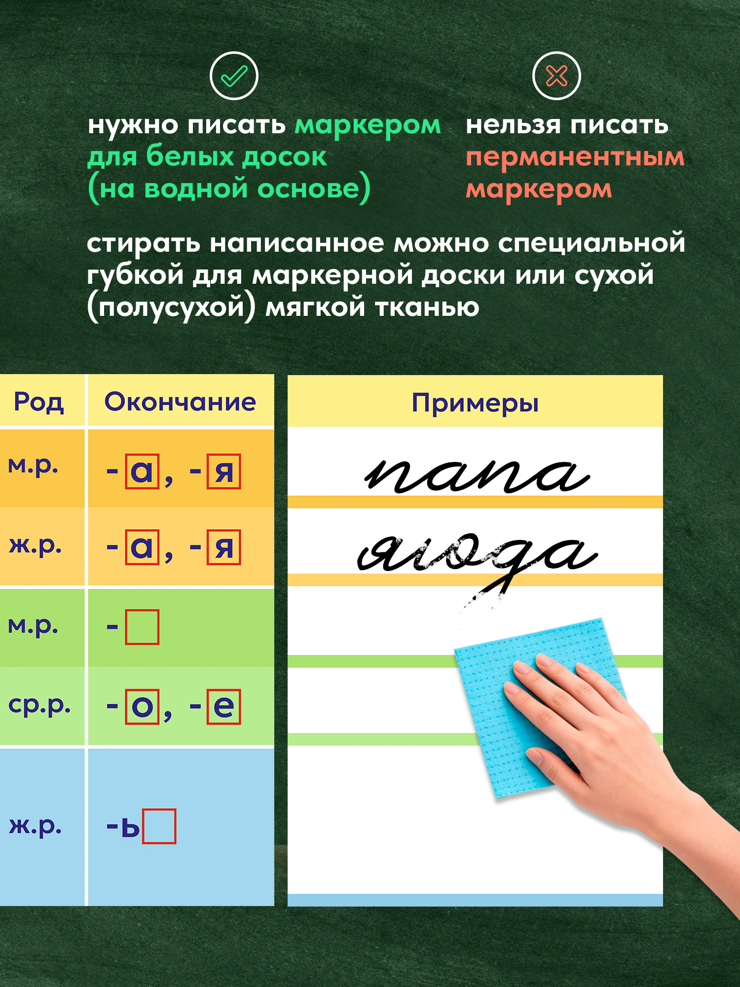 Магниты Выручалкин "Склонения", набор - фото 5