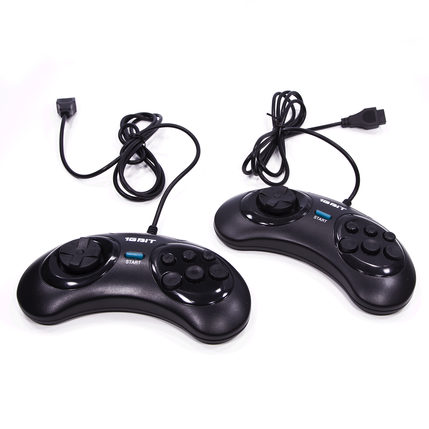 Игровая приставка для детей Retro Genesis Mix 8+16Bit + 470 игр AV 2 проводных джойстика - фото 10