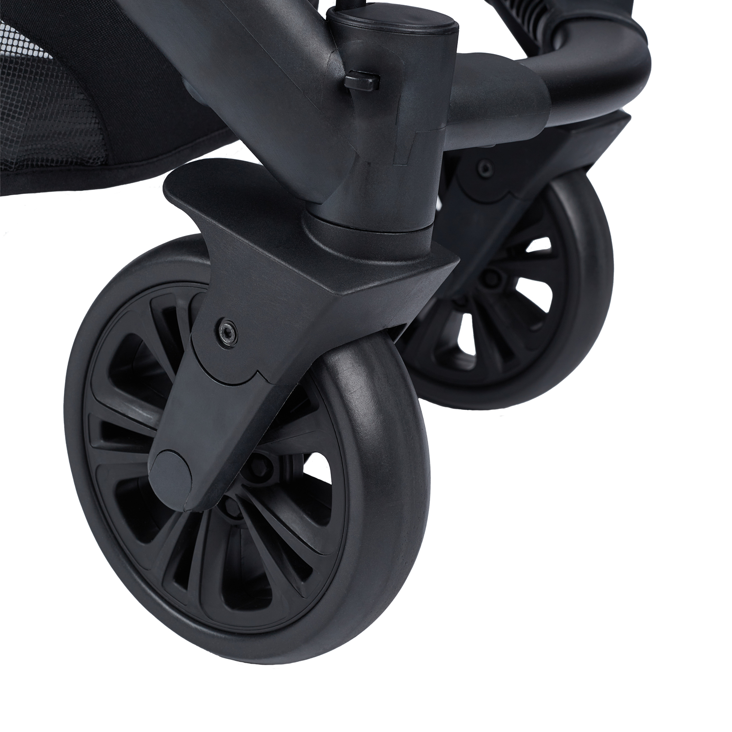 Коляска трансформер Happy Baby черный - фото 22