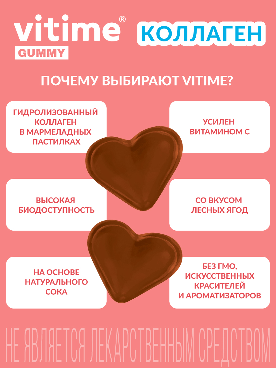 Коллаген Vitime Gummy с витамином С - фото 4