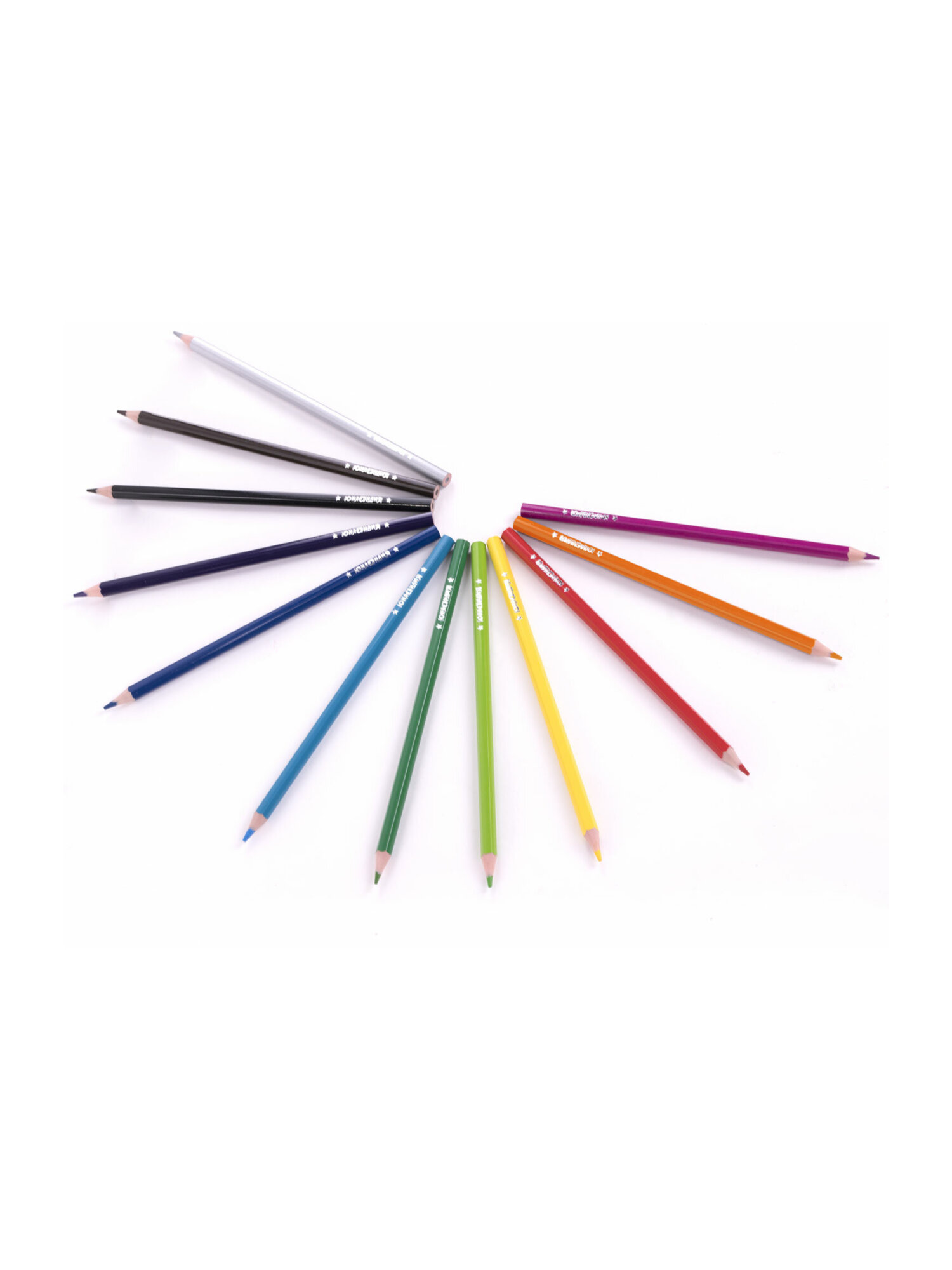 Карандаши цветные Юнландия 12 шт. - фото 11