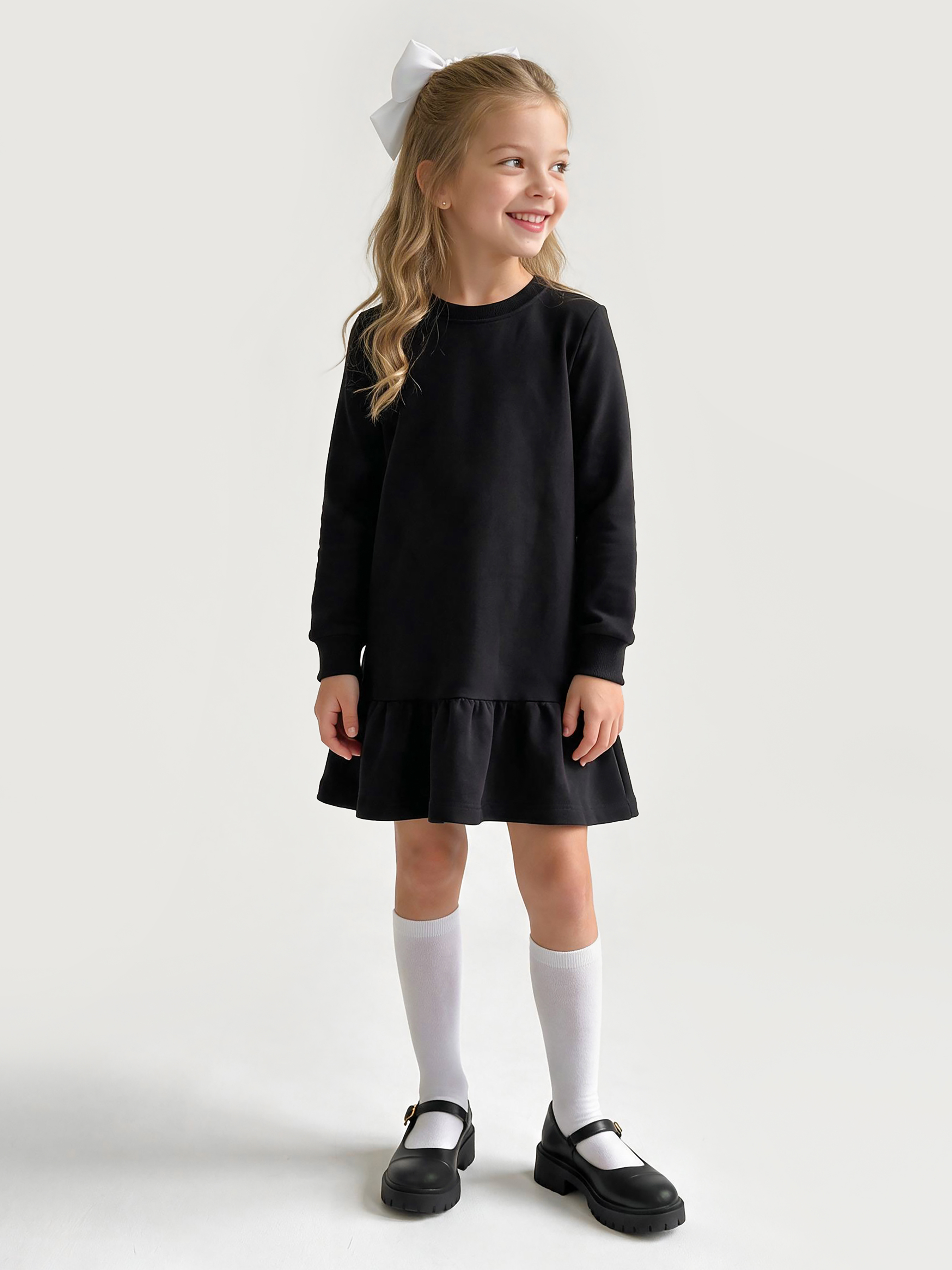 Платье Mini Me D5/черный - фото 1