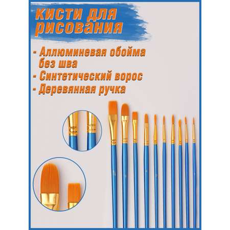 Кисть HIMI MIYA 10 шт.