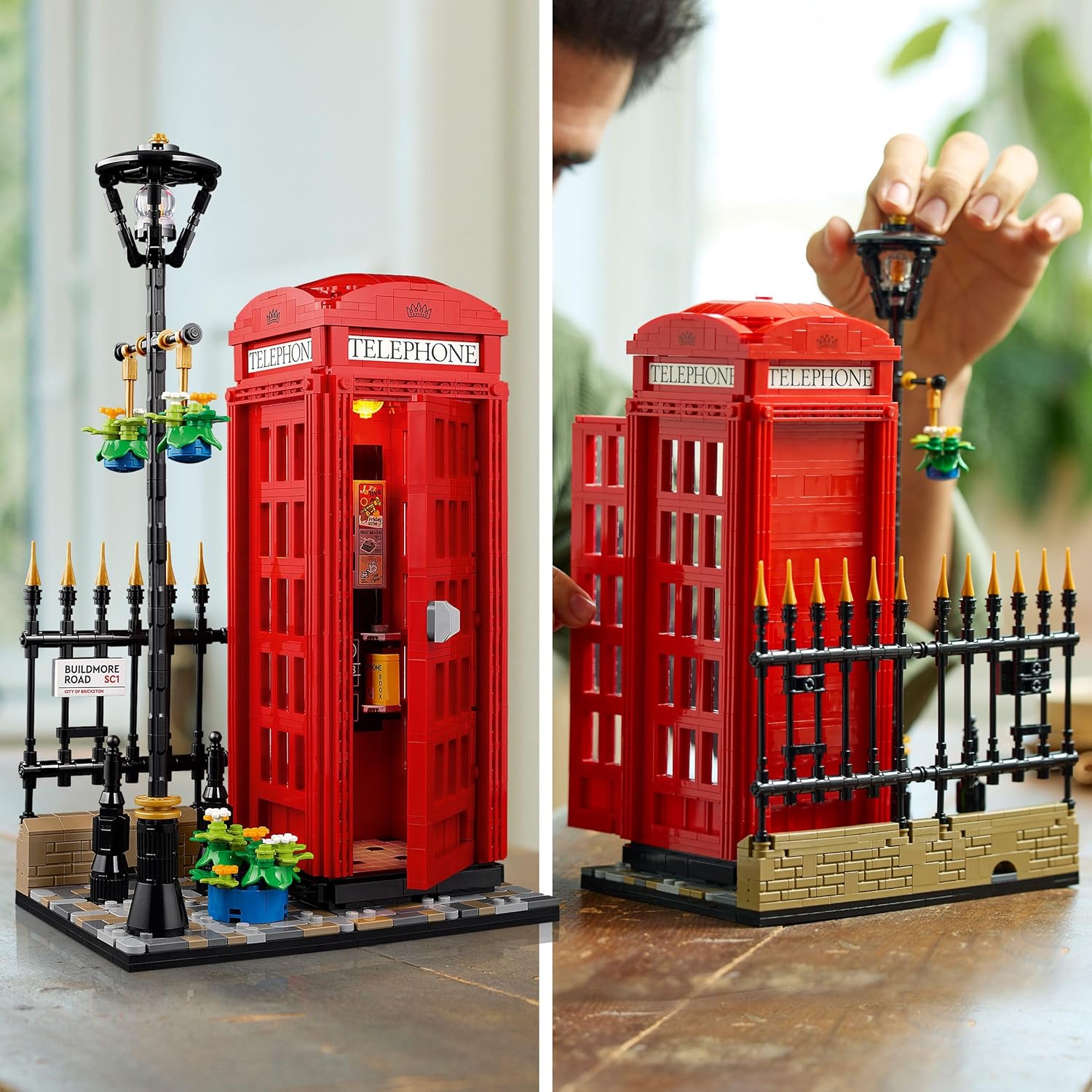 Конструктор LEGO Ideas лондонская телефонная будка - фото 4