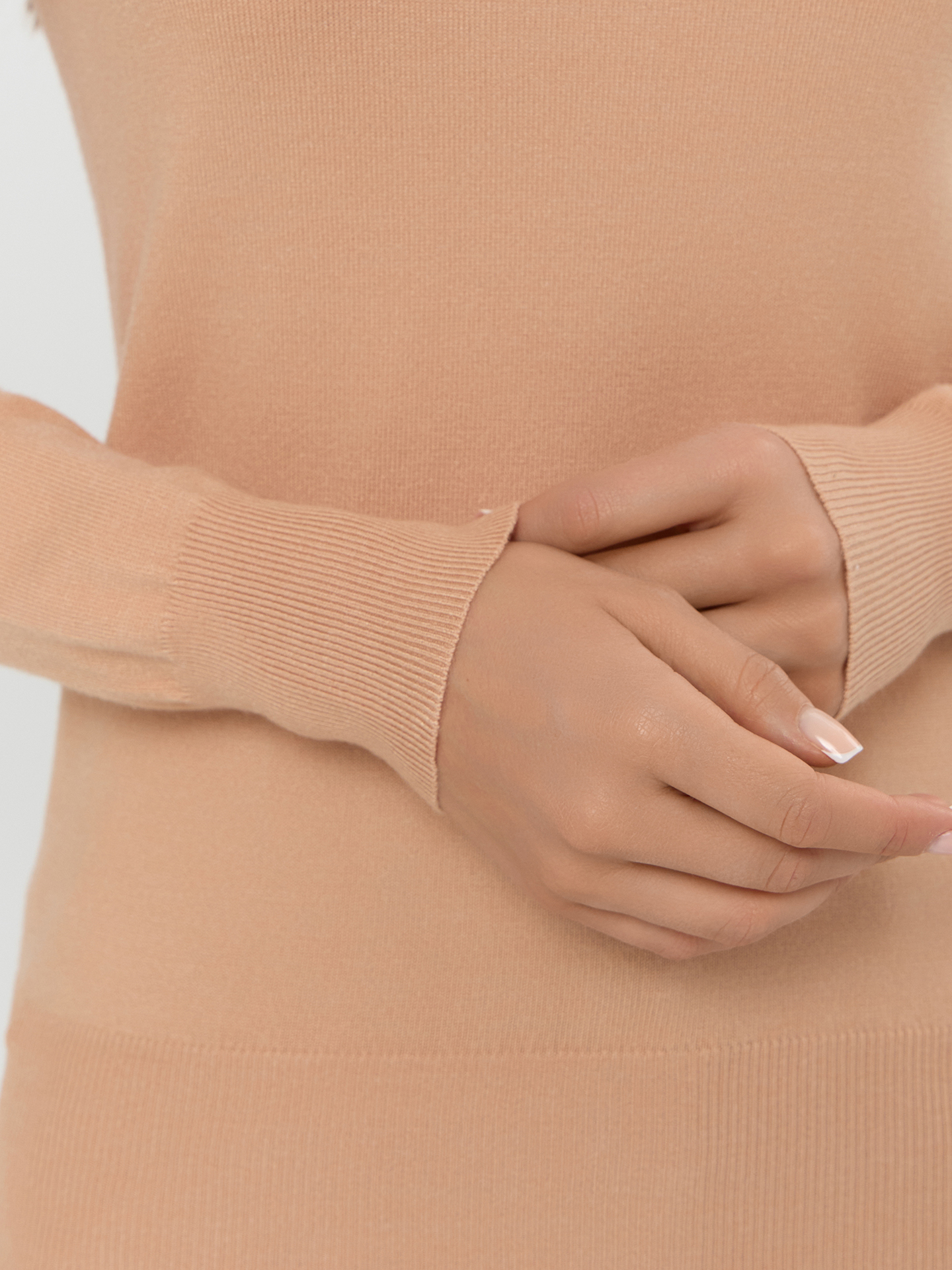 Водолазка Mark Formelle (Марк Формэль) 122911/латте - фото 5