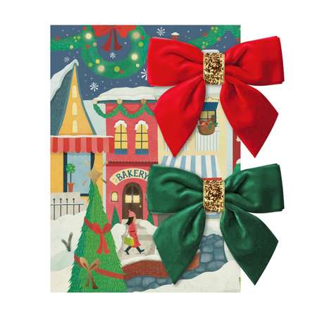 Набор заколок Milledeux Velvet Christmas