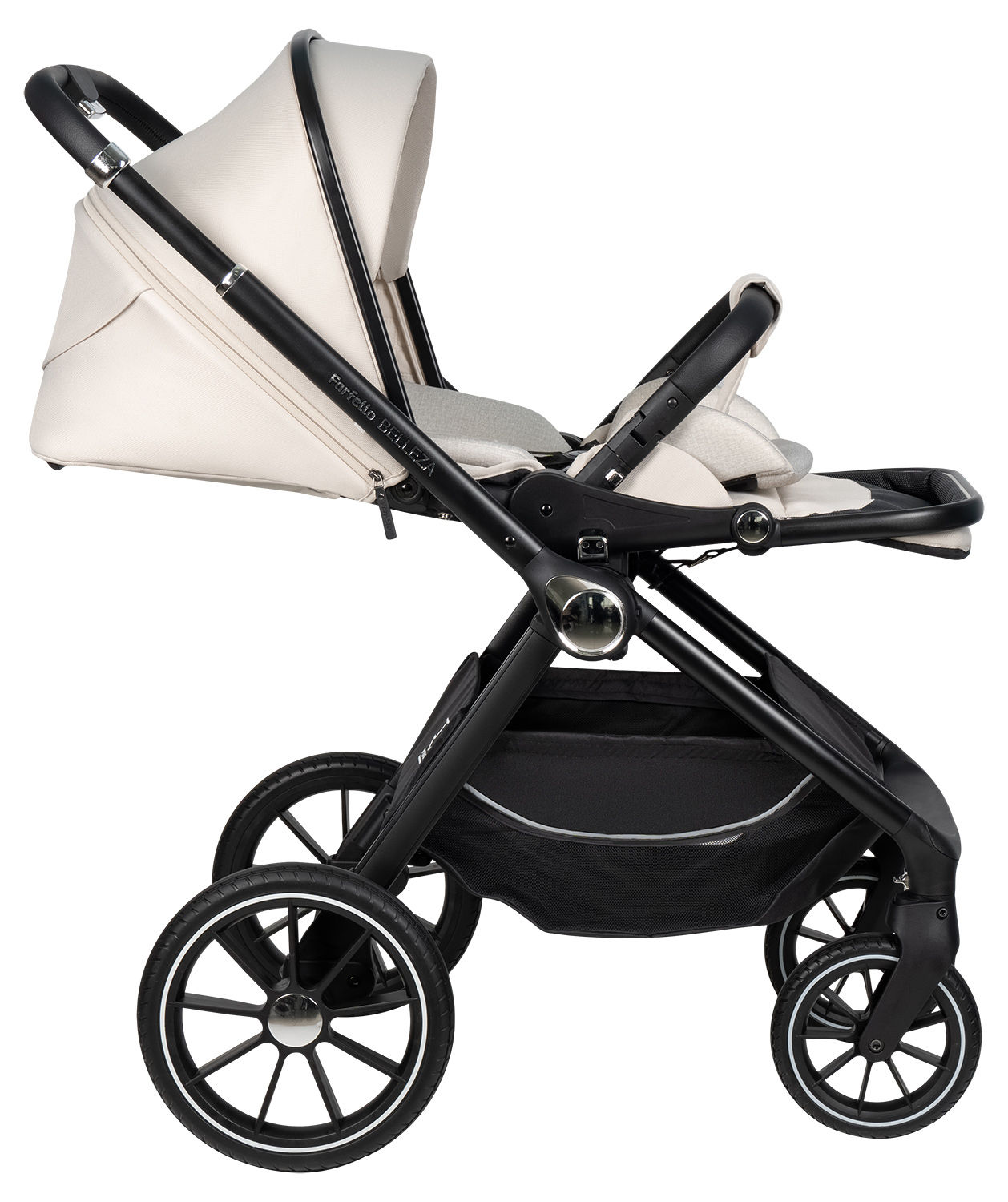 Коляска 3в1 Farfello Belleza бежевый - фото 22