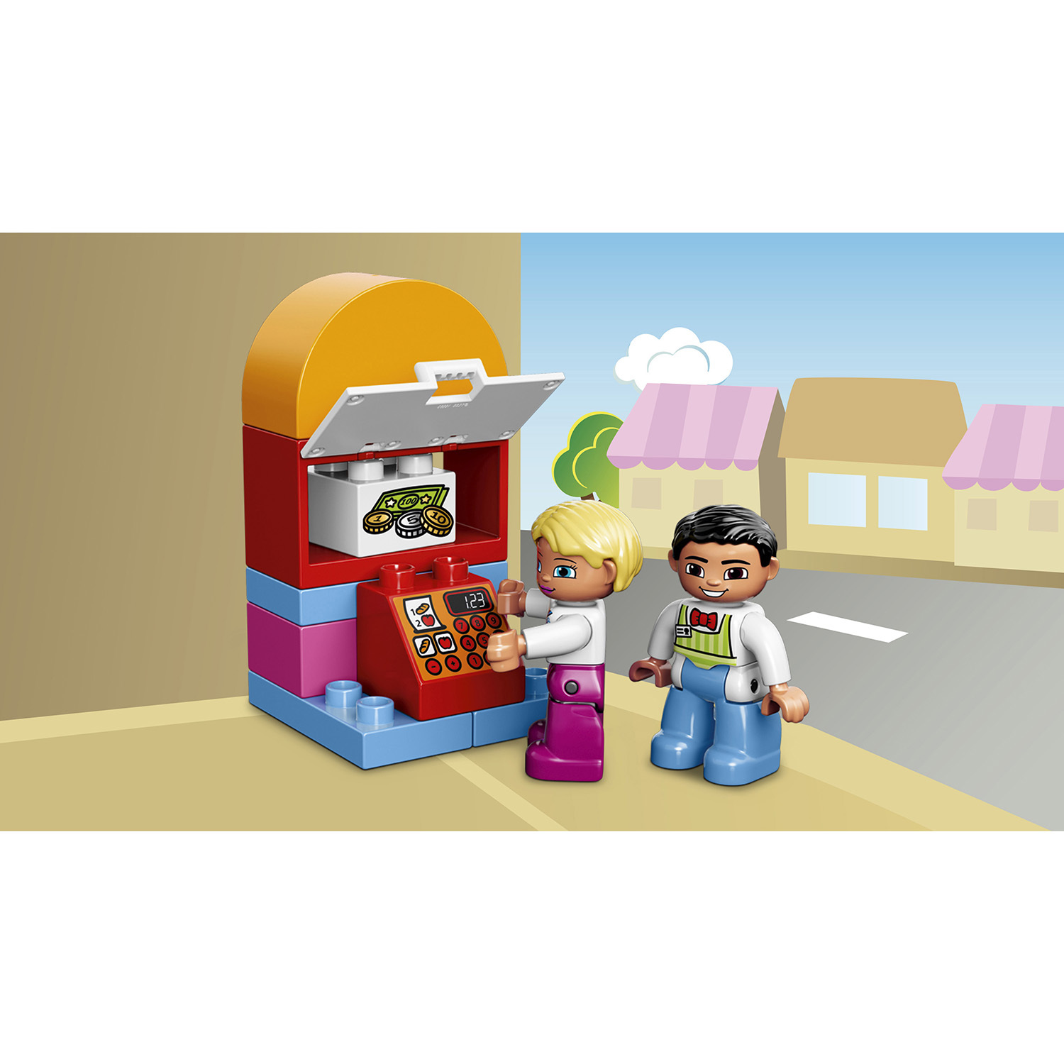 Конструктор LEGO DUPLO Town Кафе блочный - фото 7