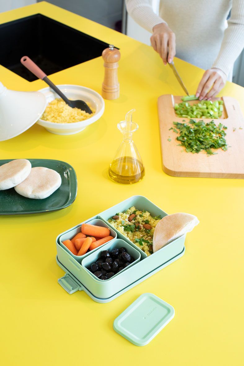 Ланч-бокс Brabantia Make&Take 2л мятно-голубой 203527 - фото 13