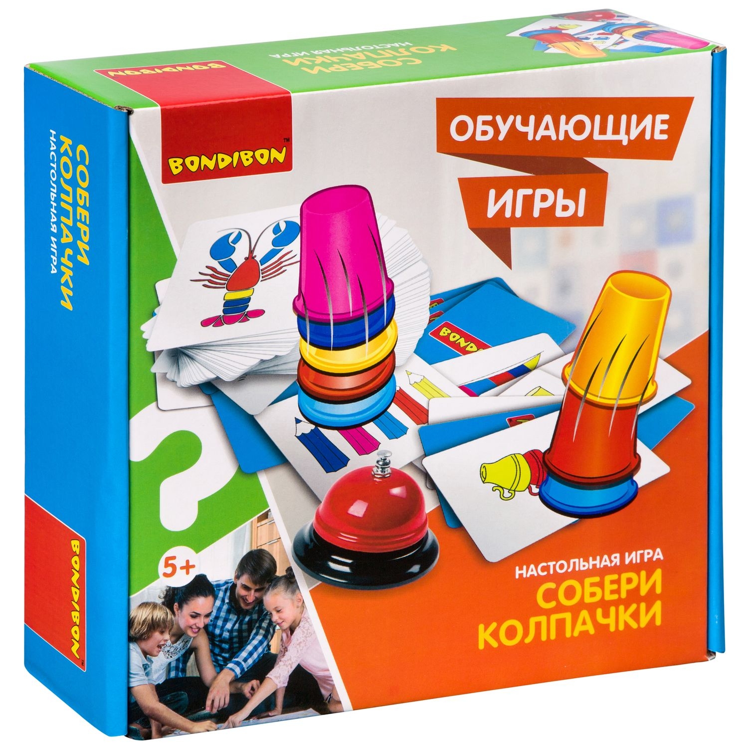 Настольная игра Bondibon Собери колпачки - фото 1