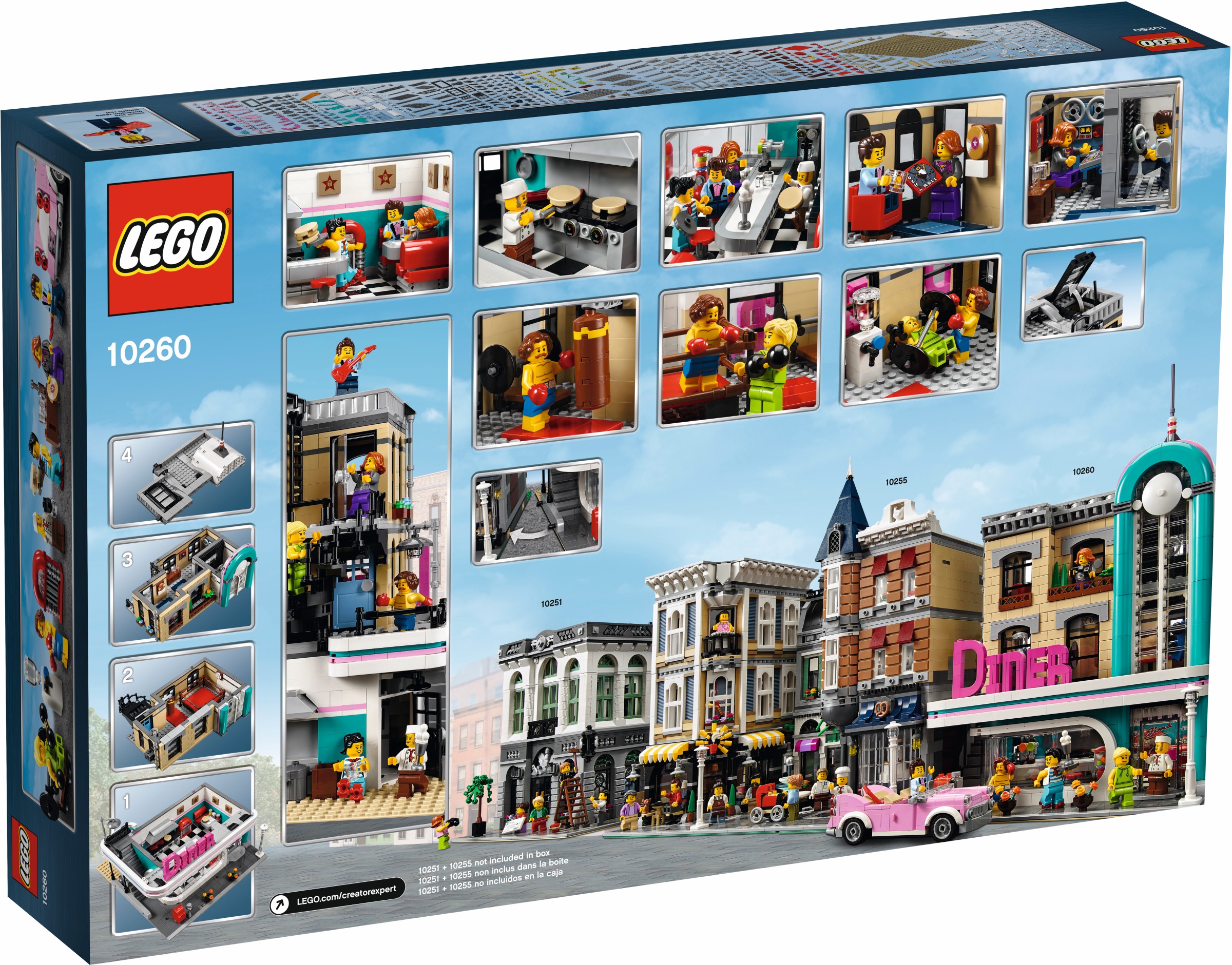 Конструктор LEGO Creator 10260 2480 дет. - фото 2