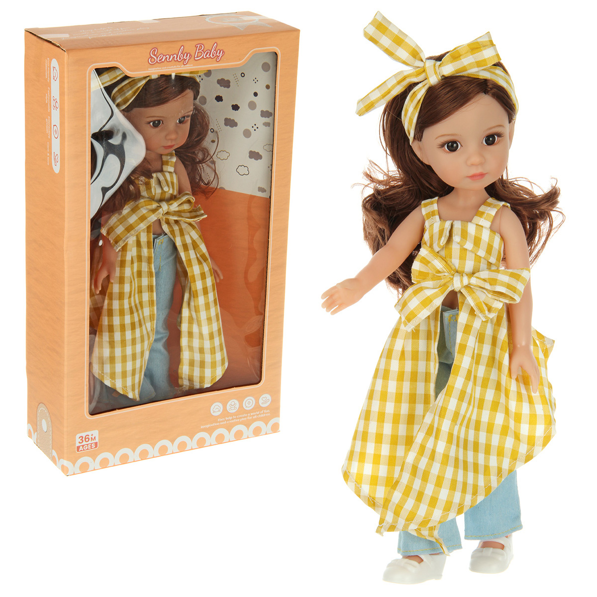 Кукла классическая Veld Co высота 36 см 136523 - фото 6