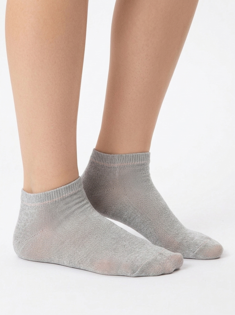 Изображение товара Укороченные носки RuSocks 18 из меланжевой пряжи хлопок и полиамид Изображение товара Укороченные носки RuSocks 18 из меланжевой пряжи хлопок и полиамид