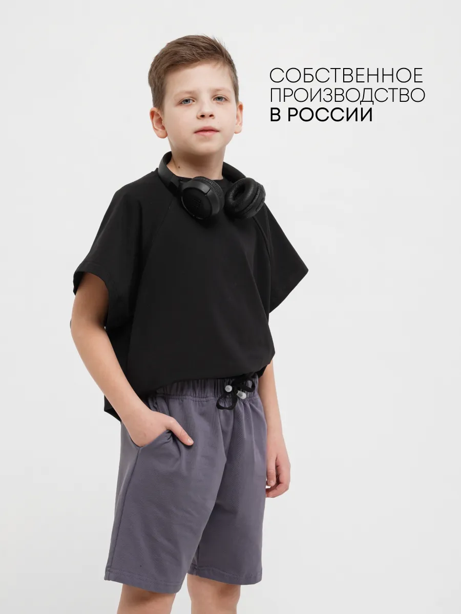 Шорты 3 шт Супер Пупс 3пр/шорты/черный/тмнсерый/тмнзеленый - фото 19