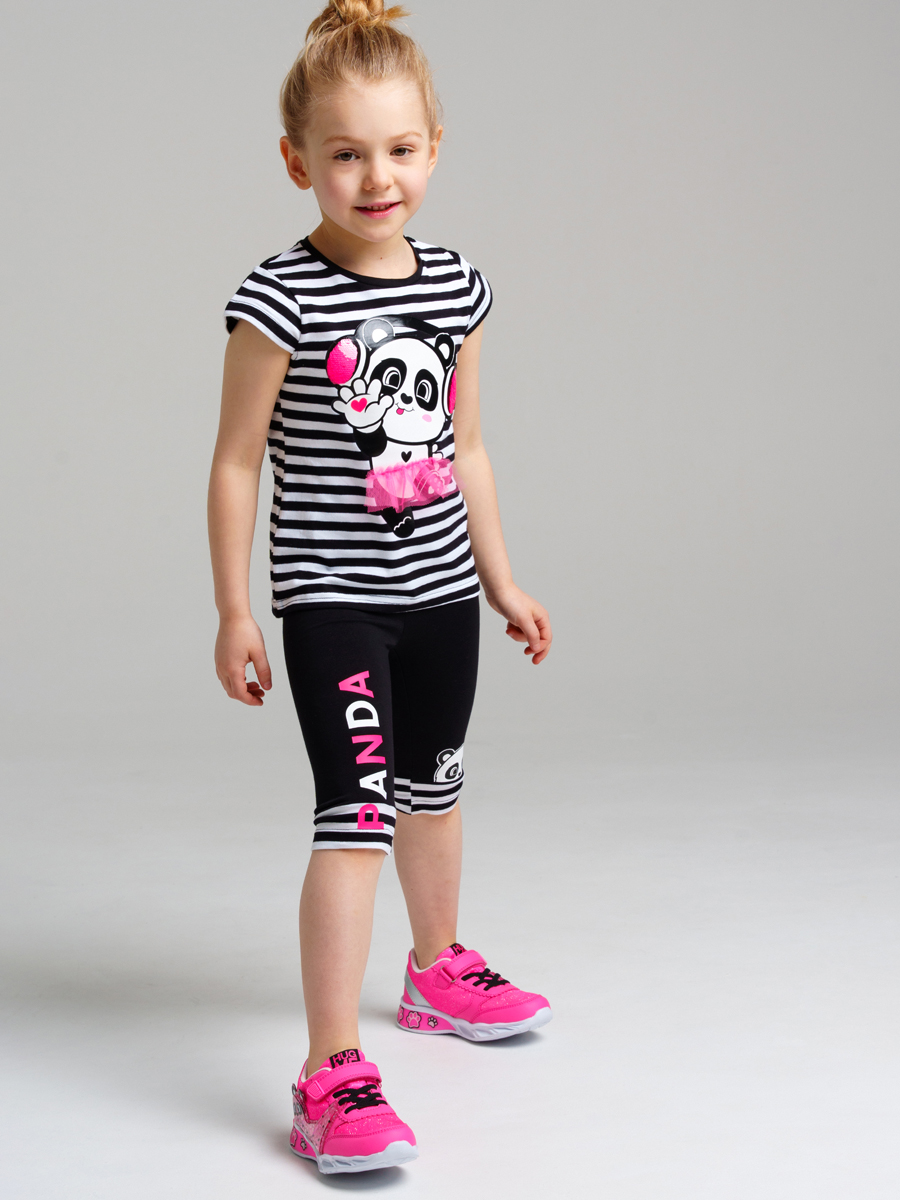 Футболка и леггинсы PlayToday 12422121 - фото 2