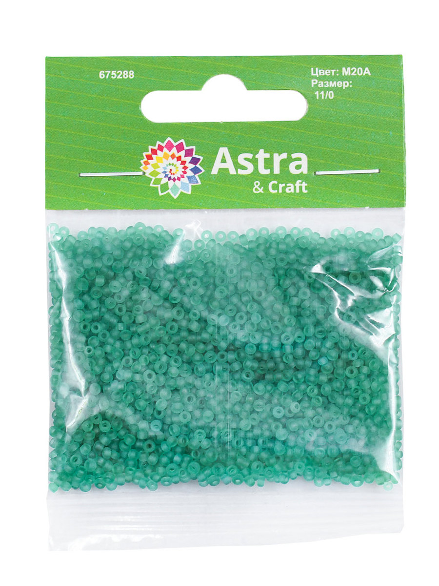 Набор для творчества Astra Craft бисер Бисер для плетения 11/0 20 г - фото 12