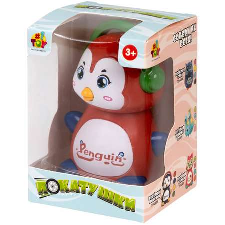 Зверушка 1TOY Весёлый Пингвин