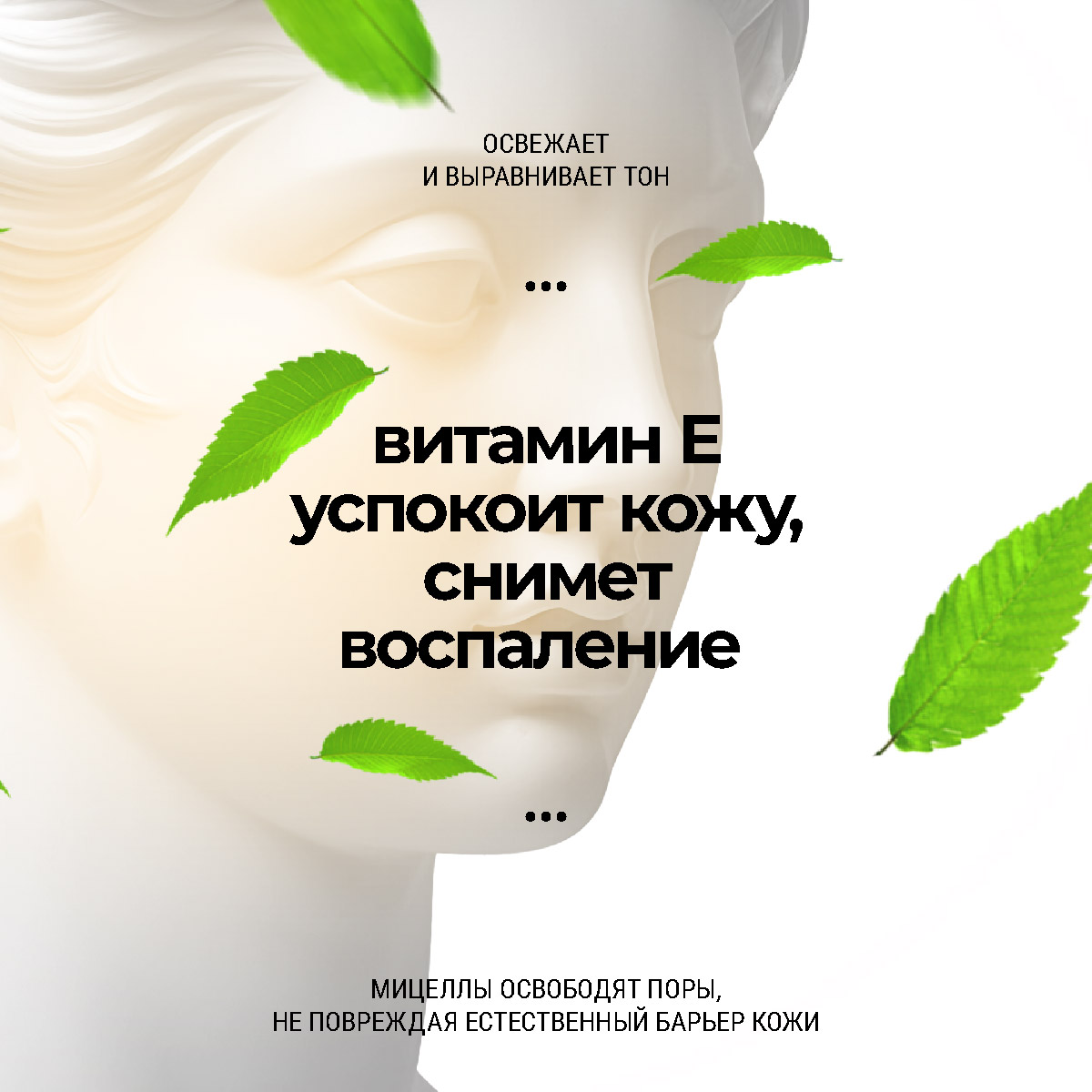 Мицеллярная вода Roslin Бережное очищение, витамин Е 500 мл - фото 3
