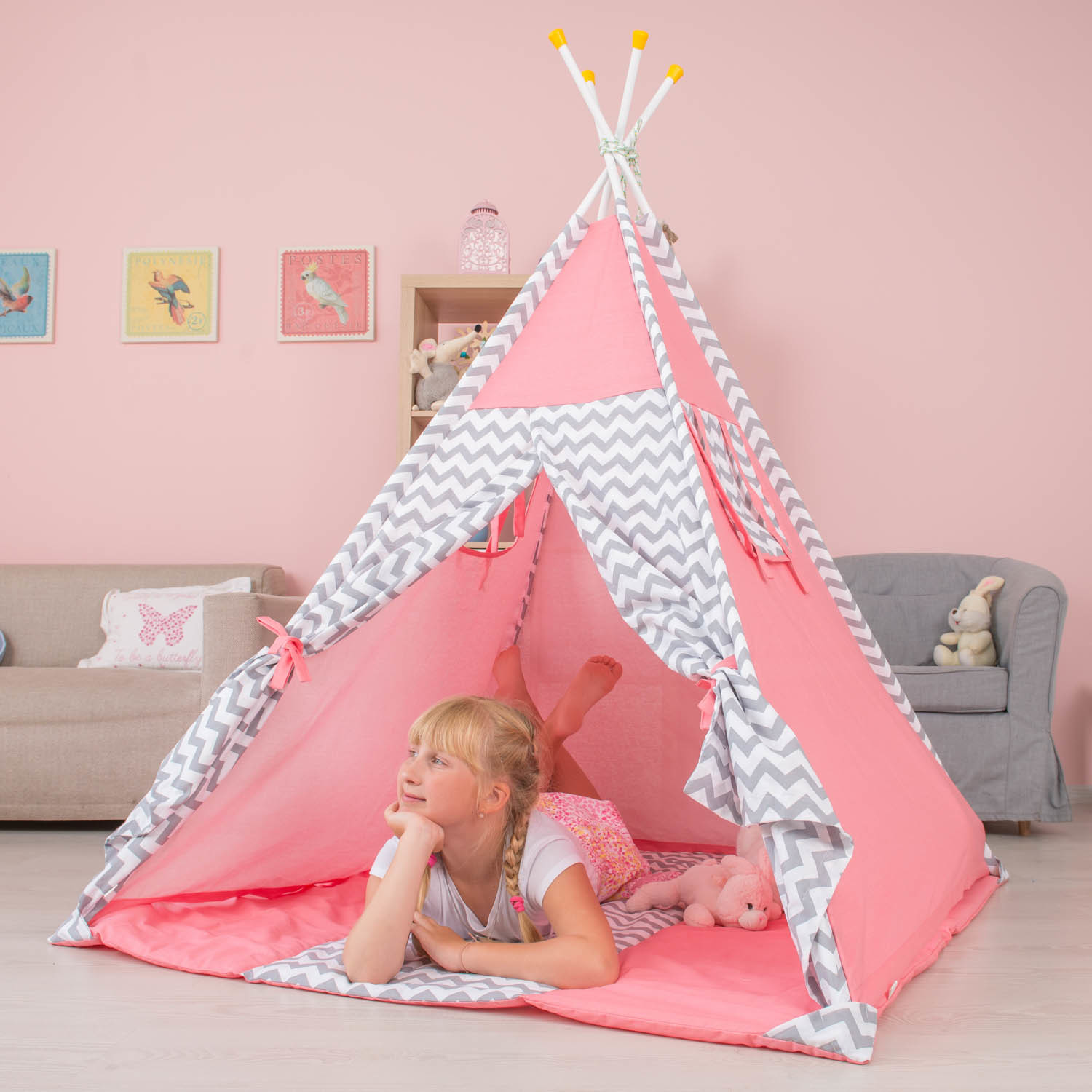 Палатка Polini kids Зигзаг - фото 15