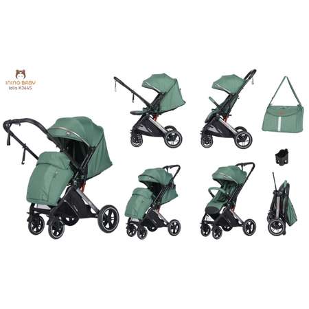 Коляска прогулочная Ining baby K364 Loli green