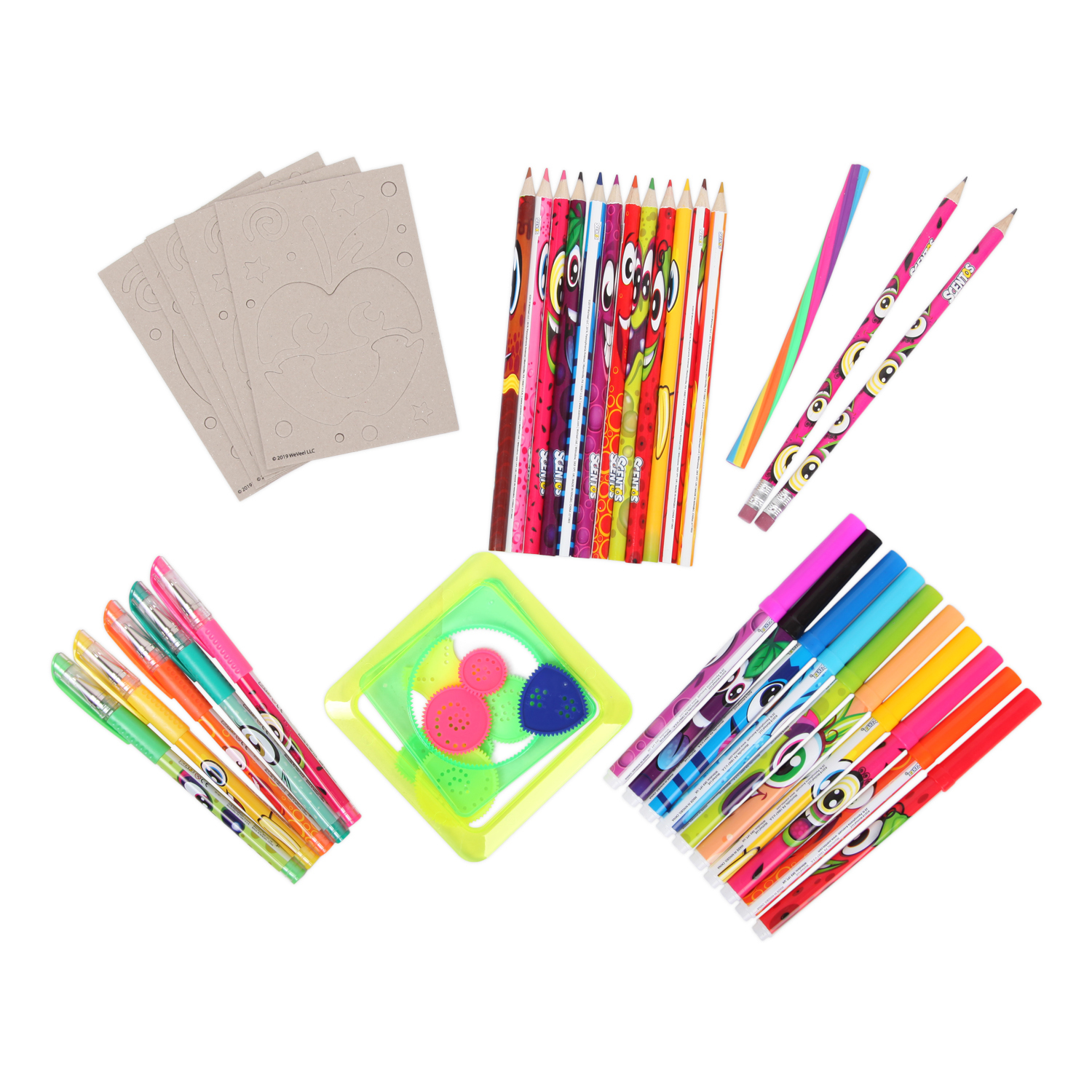 Набор для рисования Scentos 47 шт. - фото 1