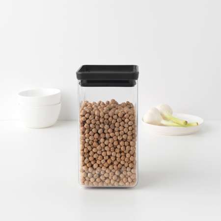 Контейнер Brabantia Tasty+ 1600мл темно-серый