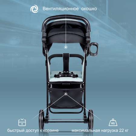 Коляска прогулочная Sweet Baby Rapido Mint