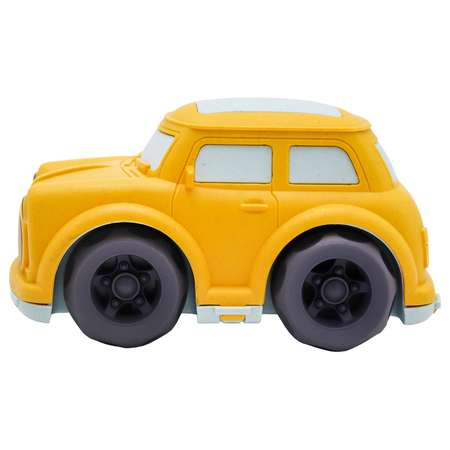 Игрушка Funky Toys Эко-машинка Желтая 15 см FT0304318-2