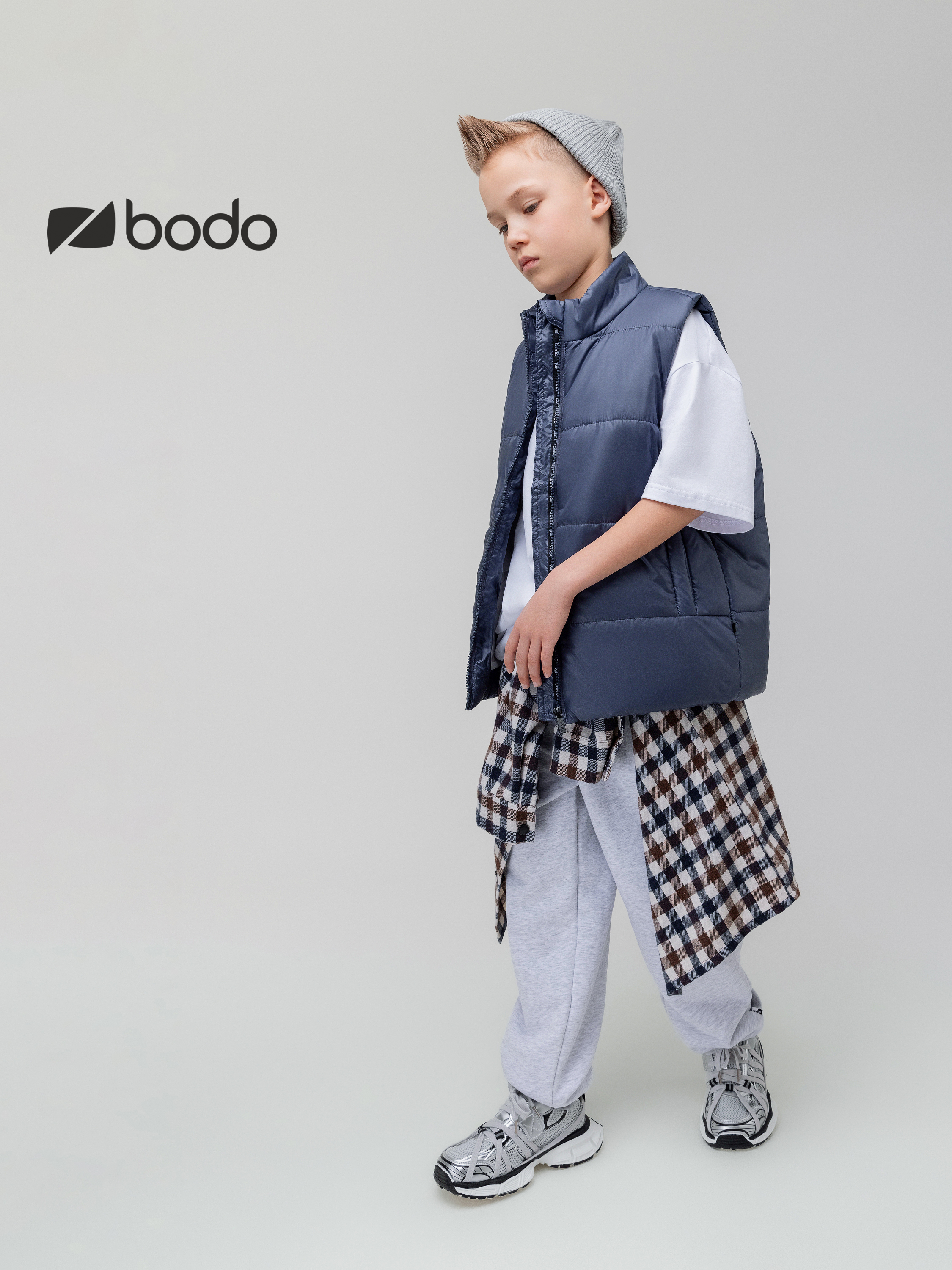 Жилет Bodo 41-10МU_темно-синий - фото 5