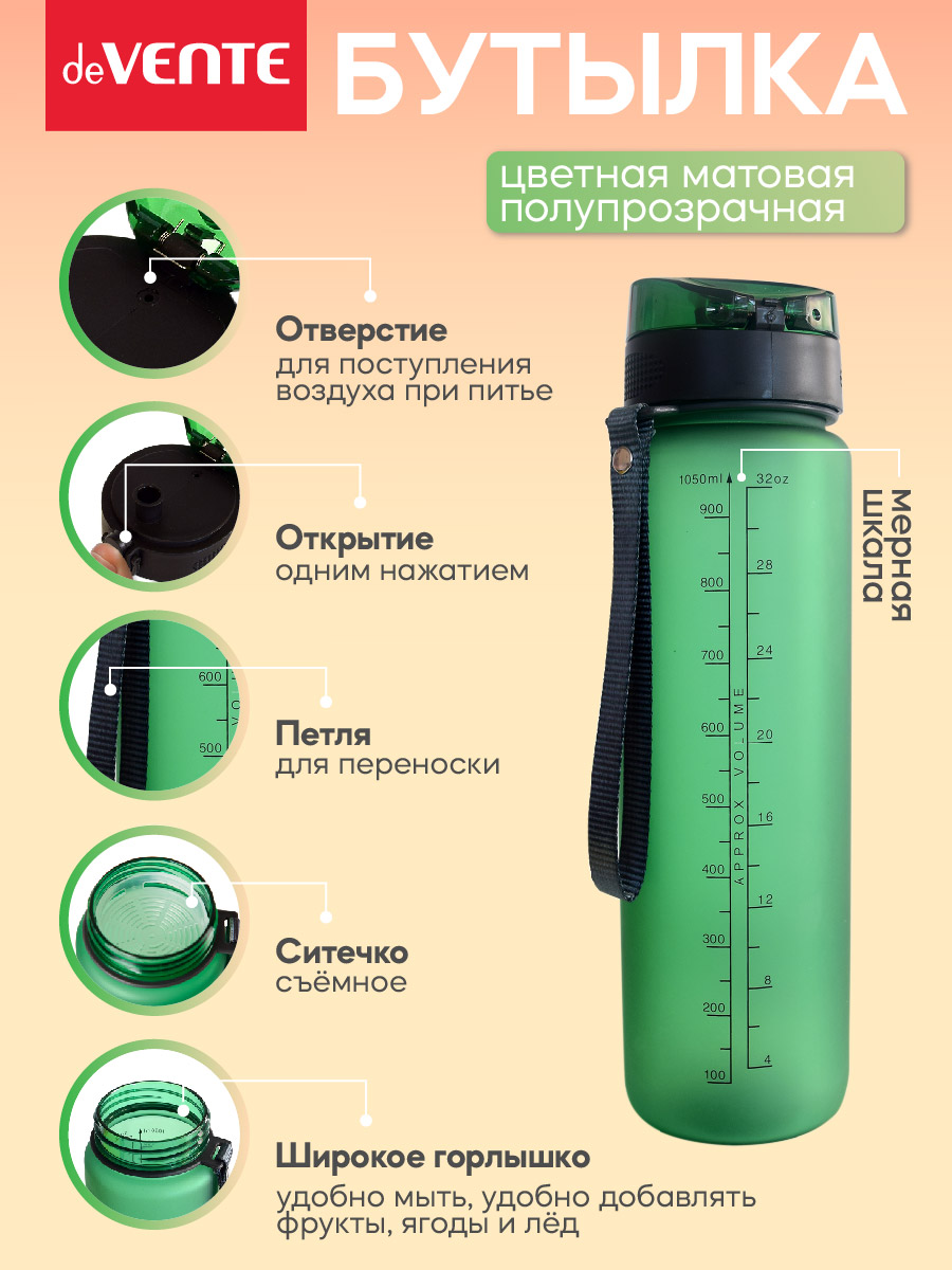Бутылка deVENTE Premium 1050 мл - фото 2