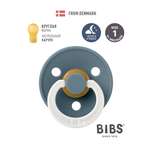 Пустышка BIBS латекс классическая от 0 мес. 1 шт.