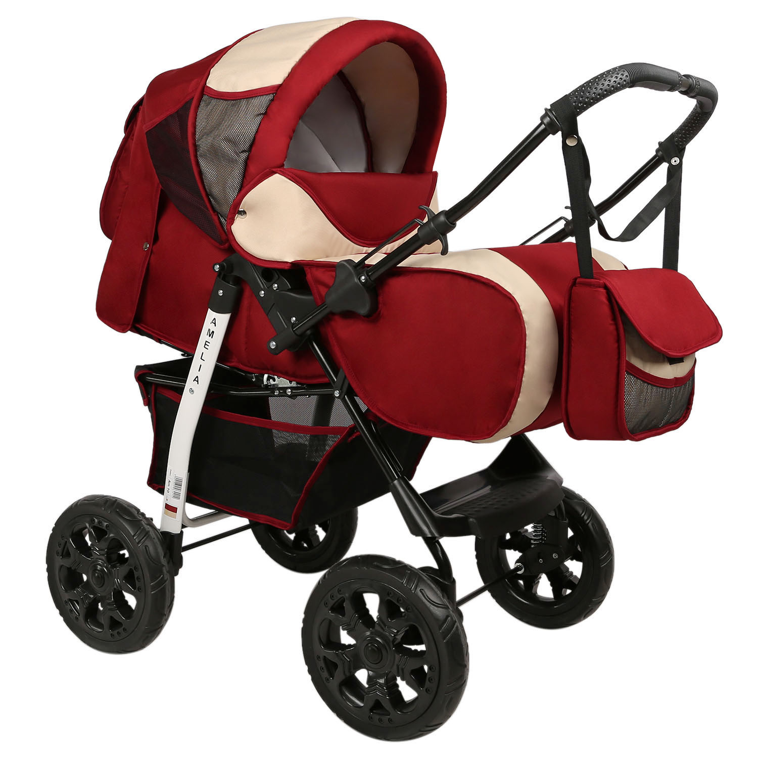 Коляска трансформер alis Amelia бежевый - фото 1