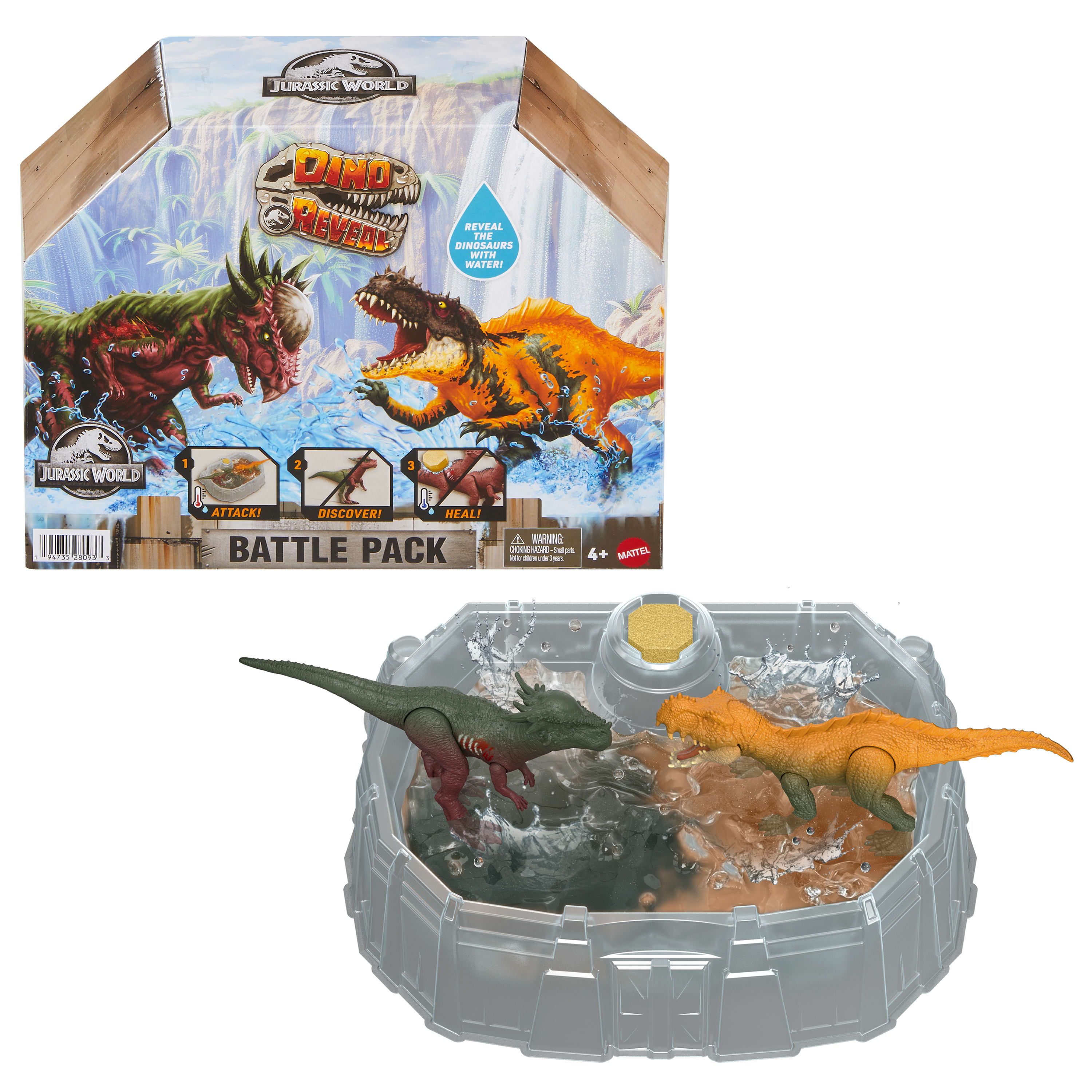 Изображение товара Игровой набор Jurassic World Battle Pack Изображение товара Игровой набор Jurassic World Battle Pack