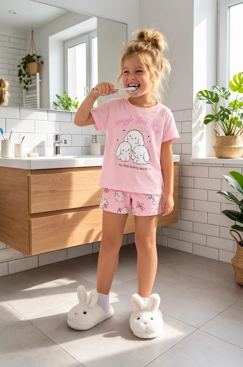 Пижама Mark Formelle (Марк Формэль) 567727/розовый +зайчики на розовом - фото 2