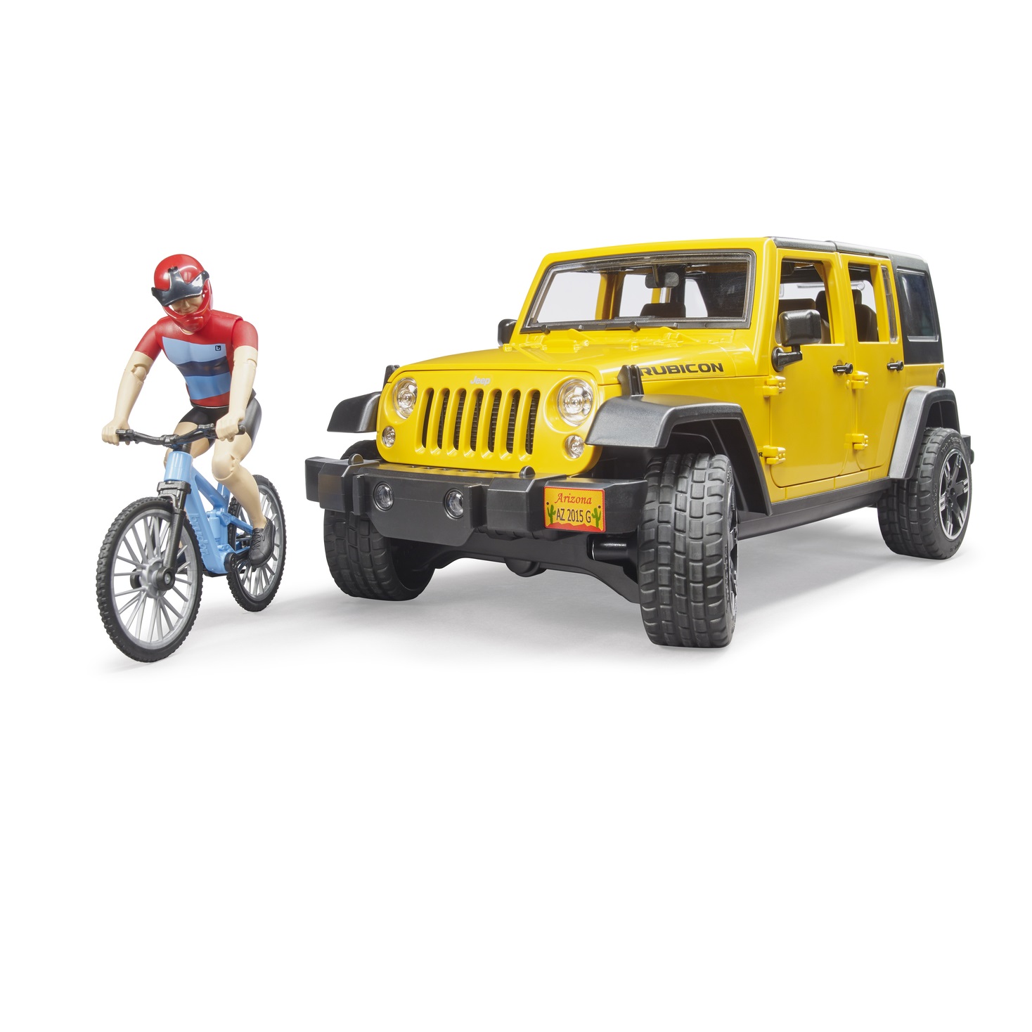 Внедорожник Bruder Wrangler Rubicon Unlimited 1:16 02543 - фото 2