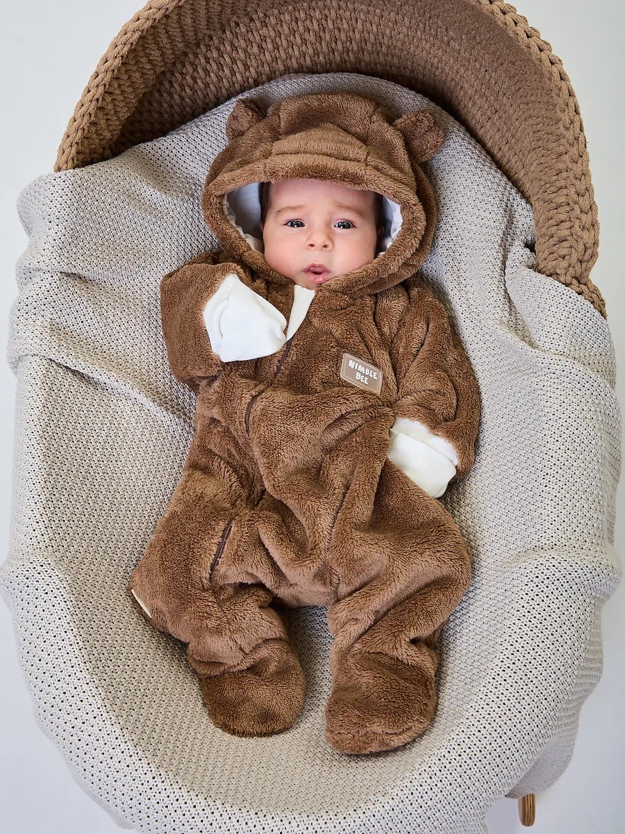 Комбинезон Шустрая пчелка 808016Коричневый - фото 5