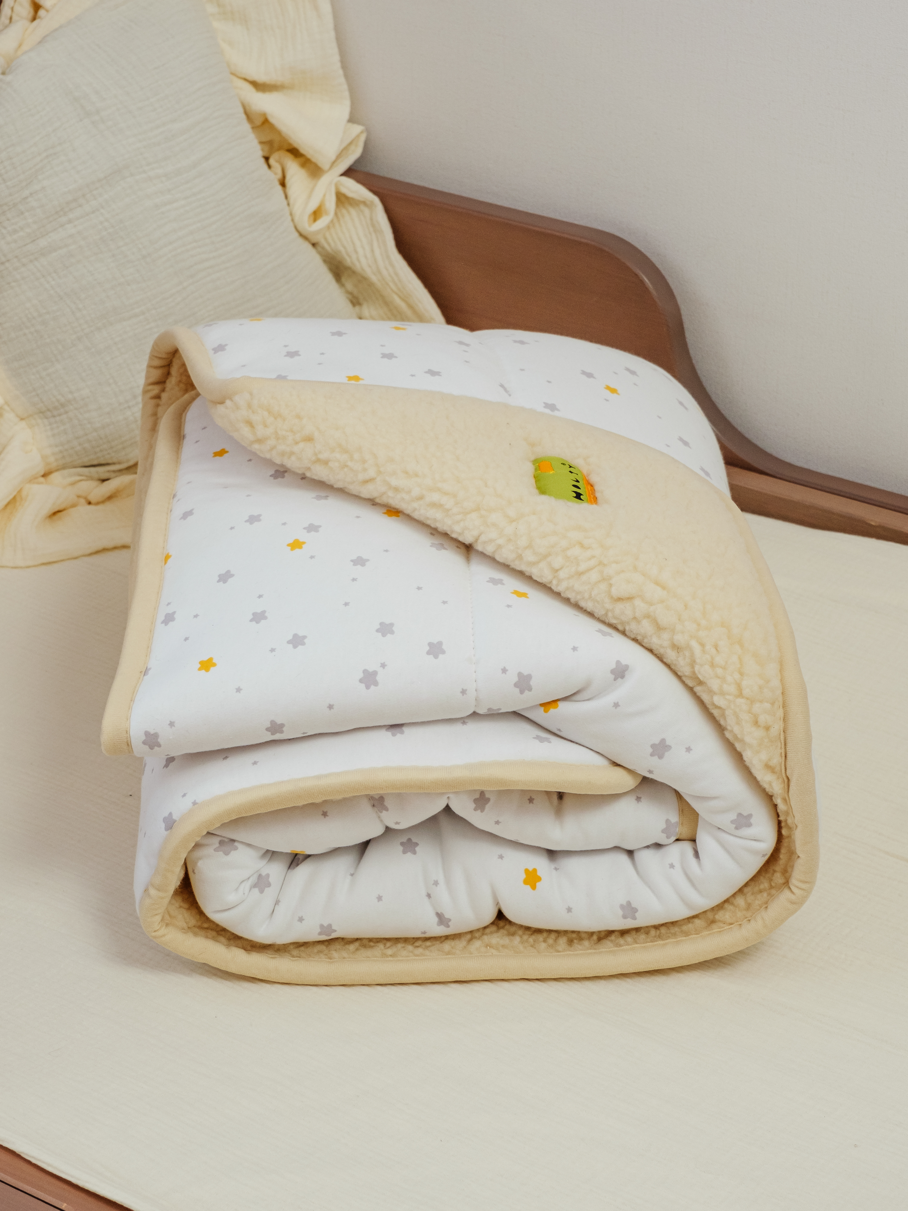 Одеяло HOLTY Фантазия 110 x 140 см шерсть - фото 10