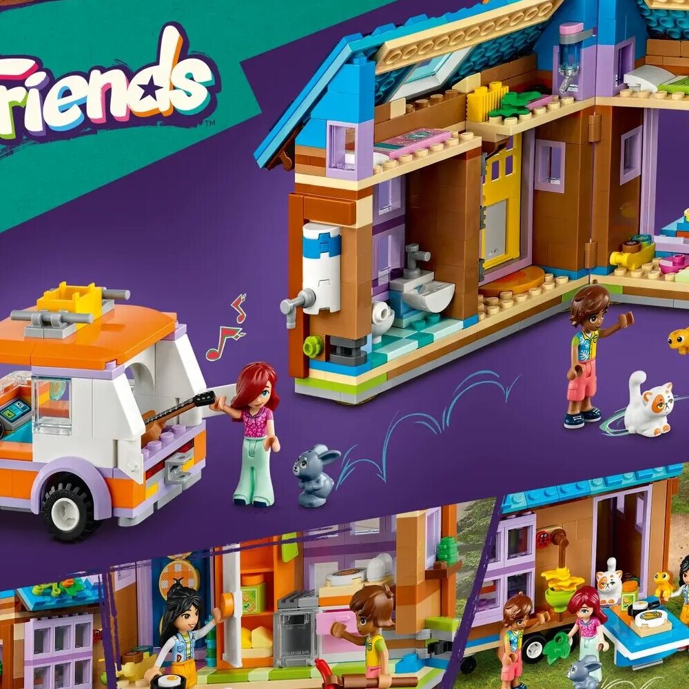 Конструктор LEGO Friends Передвижной домик 41735 401 дет. - фото 2