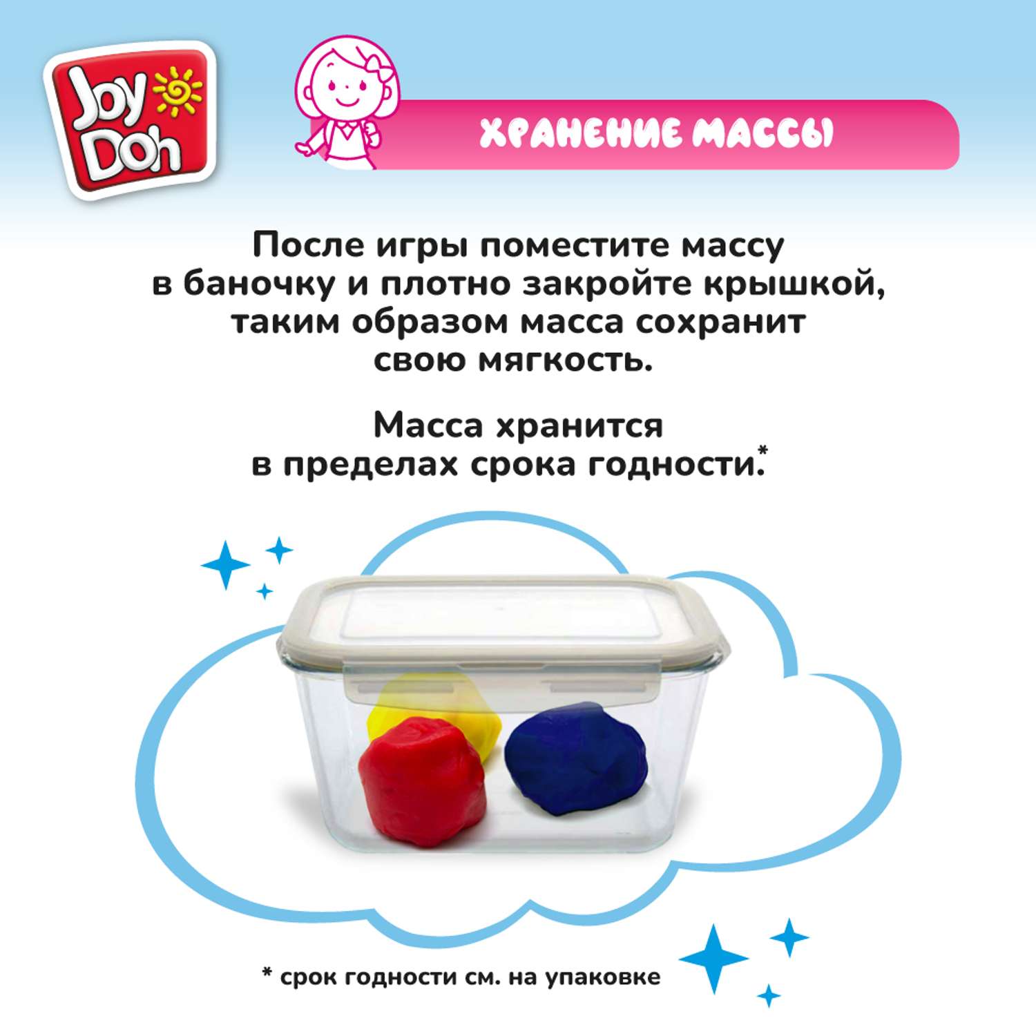 Масса для лепки Joy-Doh Цветы - фото 15