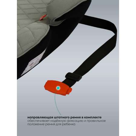 Автокресло Indigo Ground Plus, зеленый, черный 3 (22-36 кг) зеленый