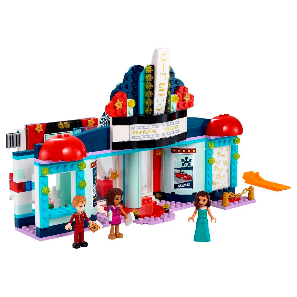 Конструктор LEGO Friends Кинотеатр Хартлейк-Сити 451 дет. - фото 6