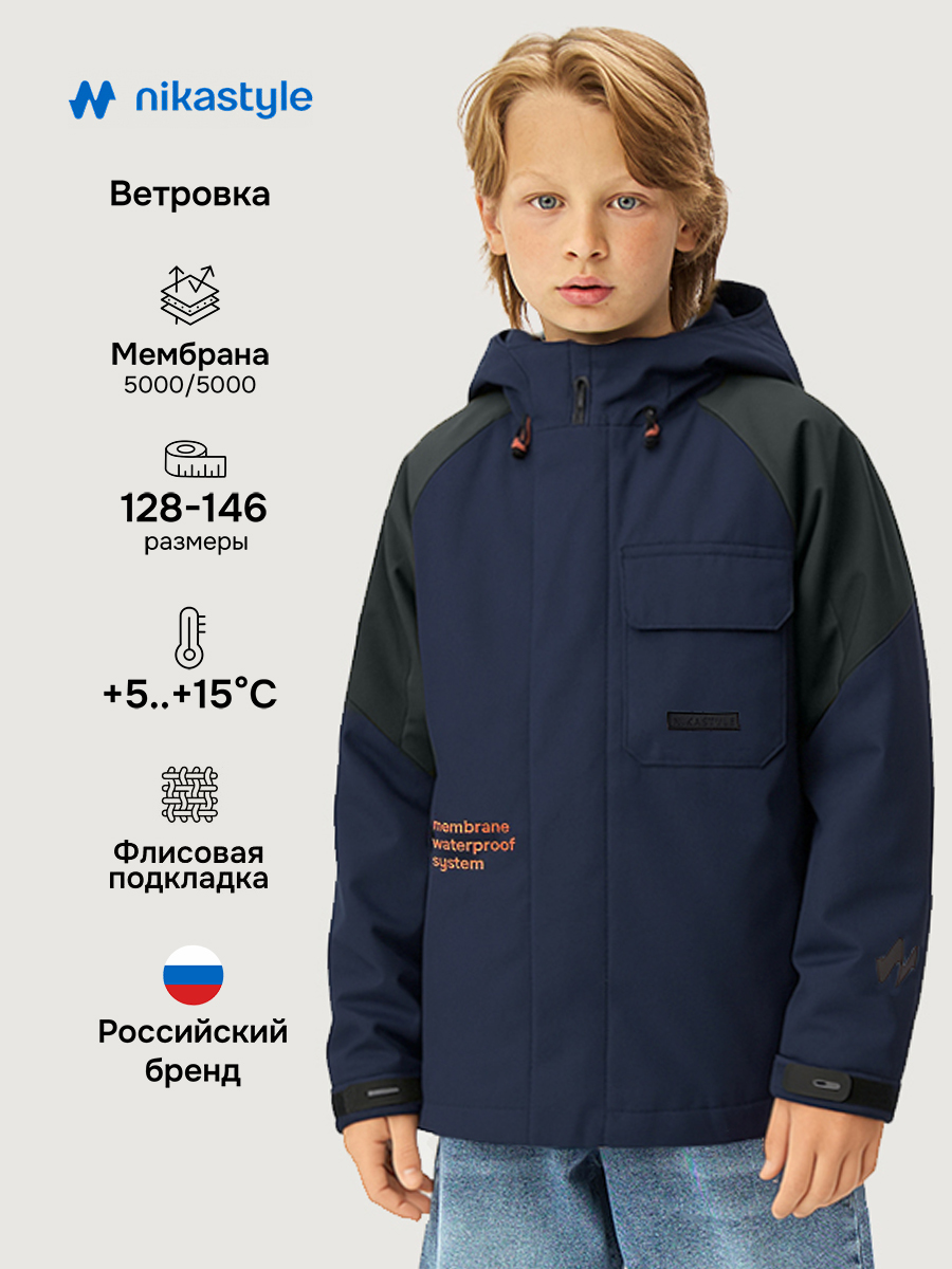Ветровка NIKASTYLE 4л5926 неви - фото 2