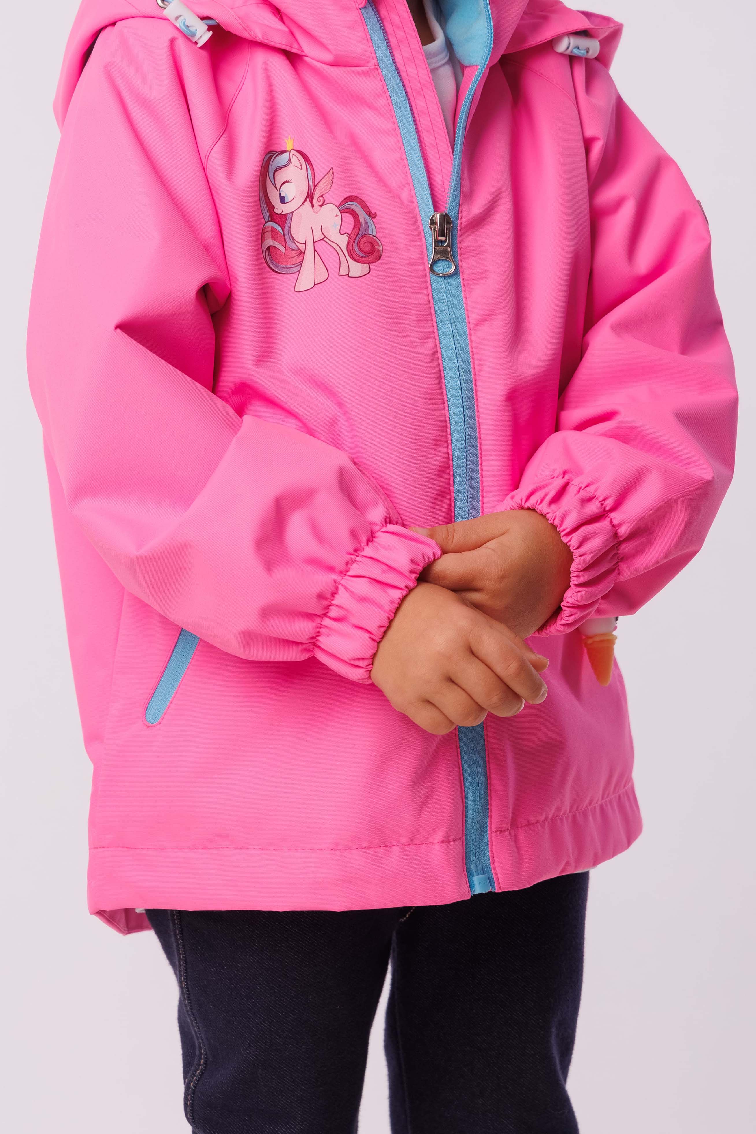 Ветровка UKI KIDS 7spr24-021роз - фото 4