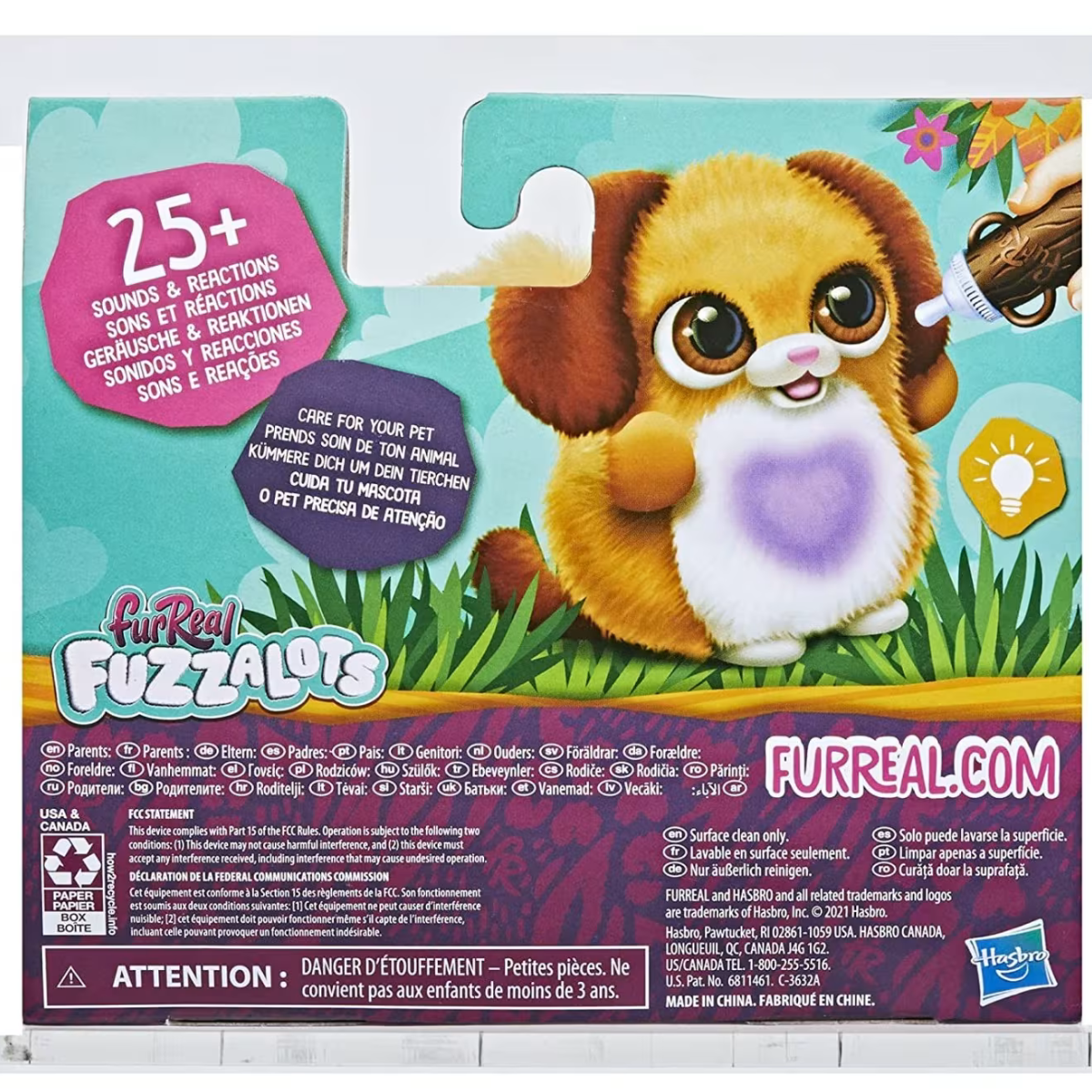 Мягкая игрушка FurReal Friends собачка Щенок Fuzzalots 9 см - фото 8