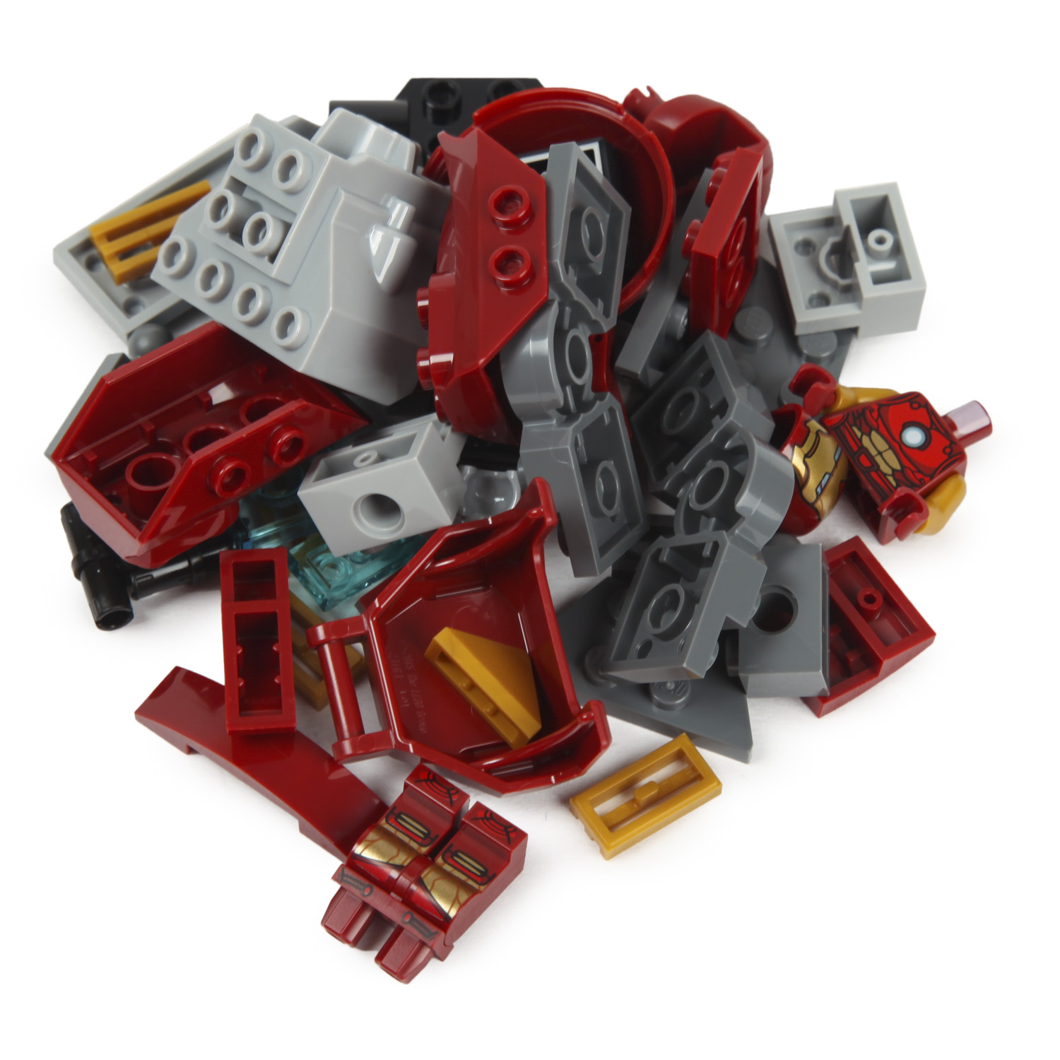 Конструктор LEGO Marvel Super Heroes Iron Man Hulkbuster vs Thanos 66 дет. - фото 6