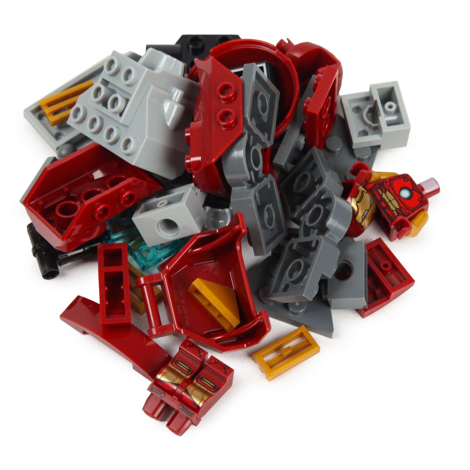 Конструктор LEGO Marvel Super Heroes Iron Man Hulkbuster vs Thanos 66 дет. - фото 6