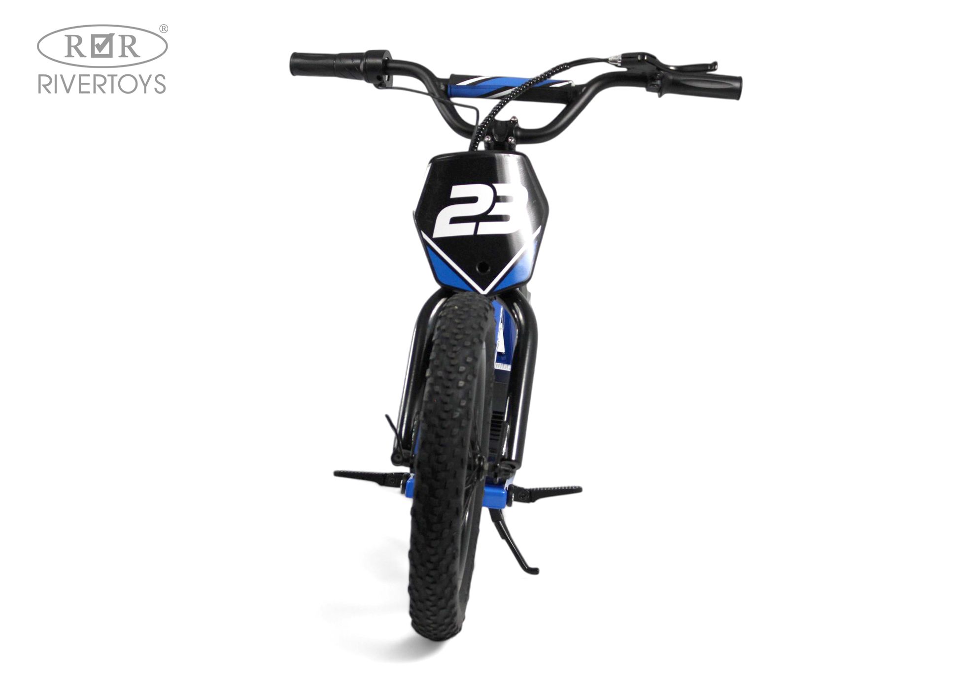 Электромотоцикл RIVERTOYS A001AA-MOTO-BLUE - фото 3