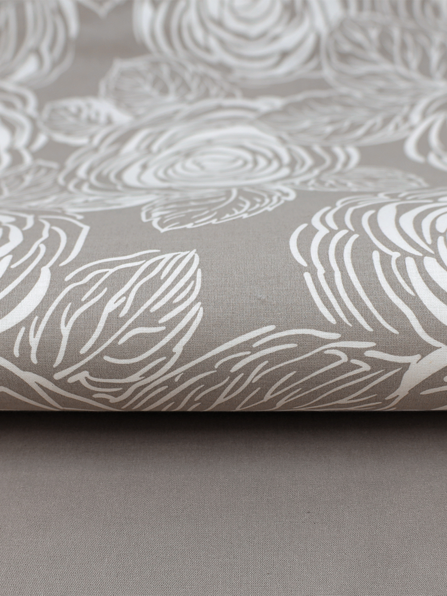 Комплект постельного белья BRAVO Рози семейный 5 предм. - фото 8